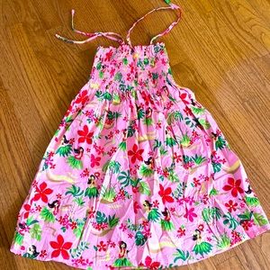 Authentic Hawaiian dress, pink 6